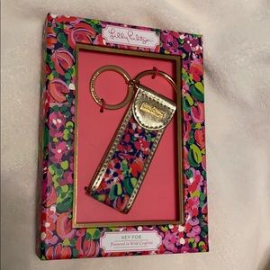 NEW lily pulitzer keychain